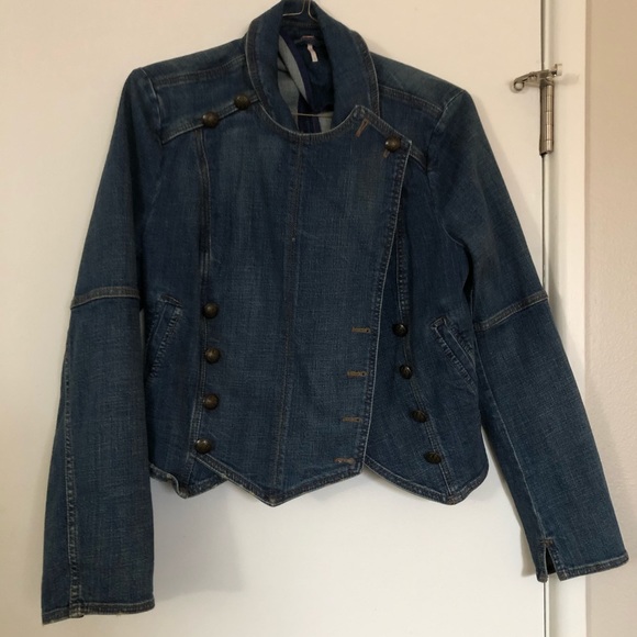 Free People Jackets & Blazers - Free People Denim Jacket